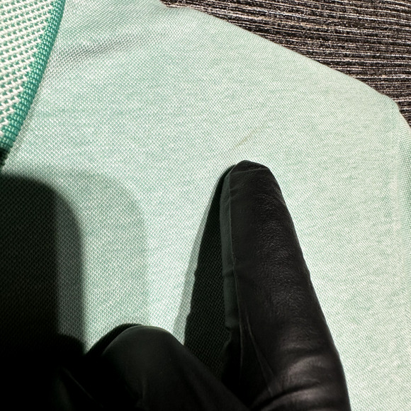 Crimsoune Club Polo Shirt Men's L Green Mint Short Sleeve Golf - Picture 4 of 12